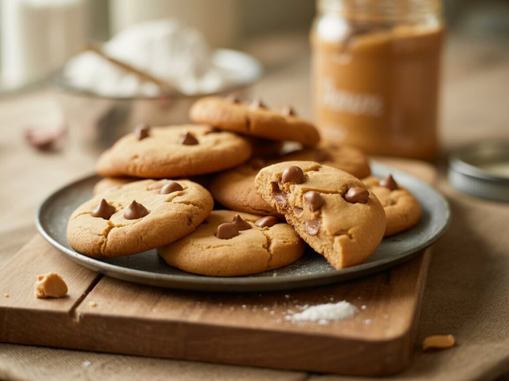 Cookies au beurre de cacahuète : 7 ingrédients seulement