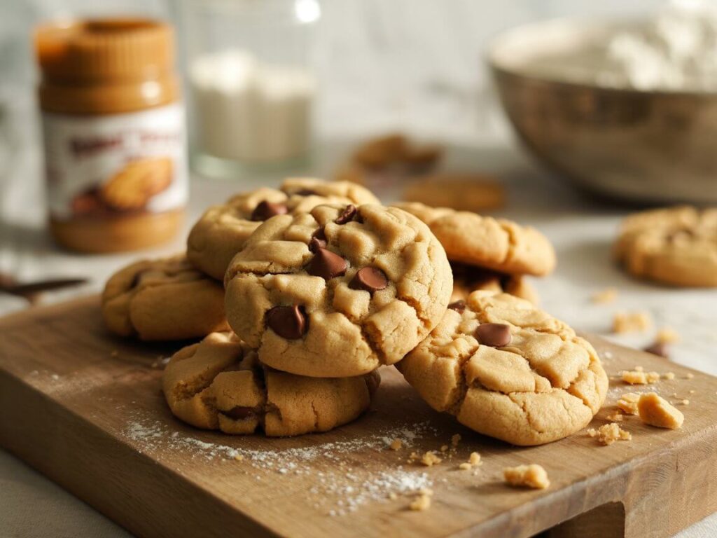 Cookies au beurre de cacahuète : 7 ingrédients seulement
