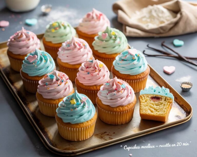 Cupcake : La Meilleure Recette Moelleuse en 6 Étapes