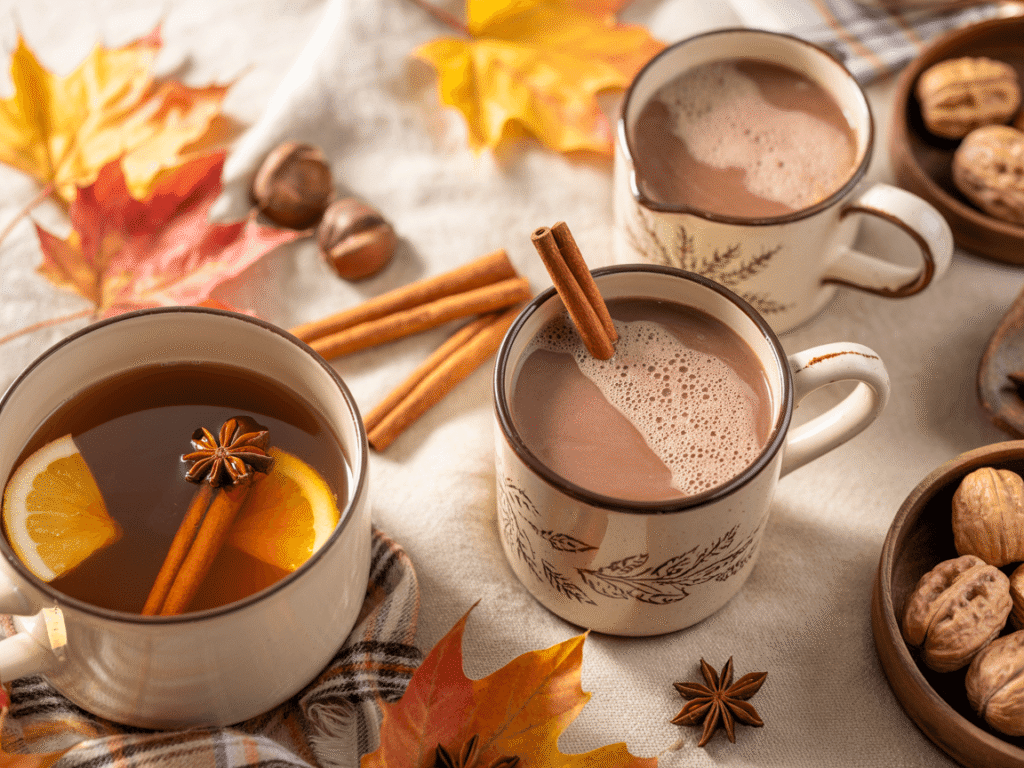 Boissons d'automne: 10 Idées Chaleureuses et Douces