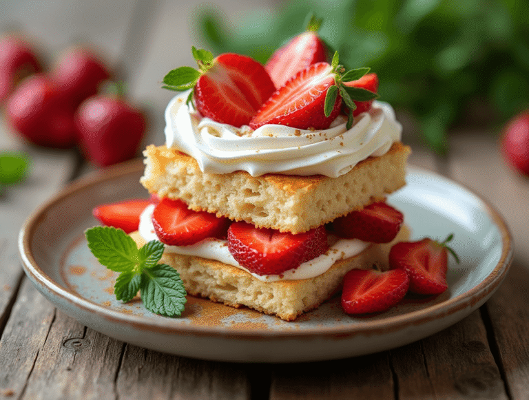 Gâteau shortcake aux fraises : La meilleure recette en 5 étapes