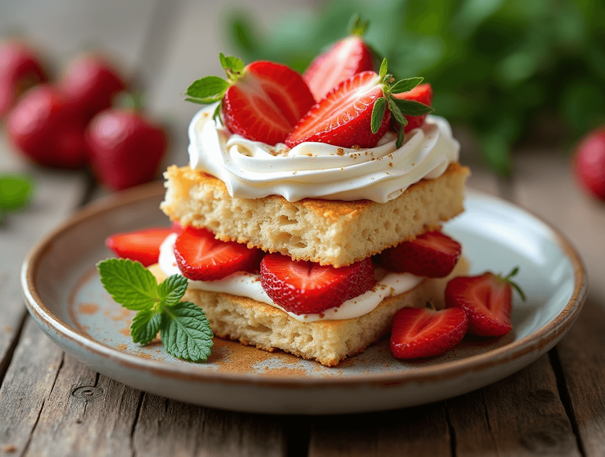 Gâteau shortcake aux fraises : La meilleure recette en 5 étapes
