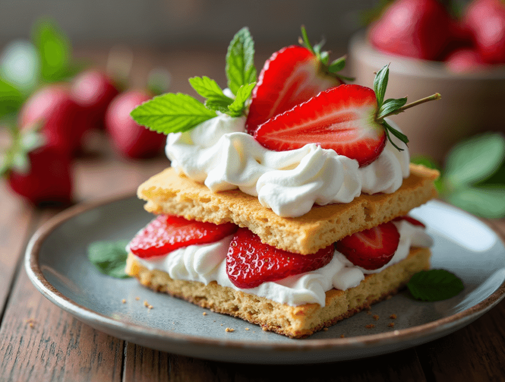 Gâteau shortcake aux fraises : La meilleure recette en 5 étapes