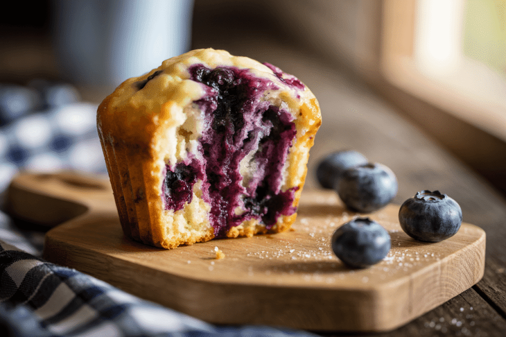 Muffins aux myrtilles : La meilleure recette moelleuse en 5 étapes