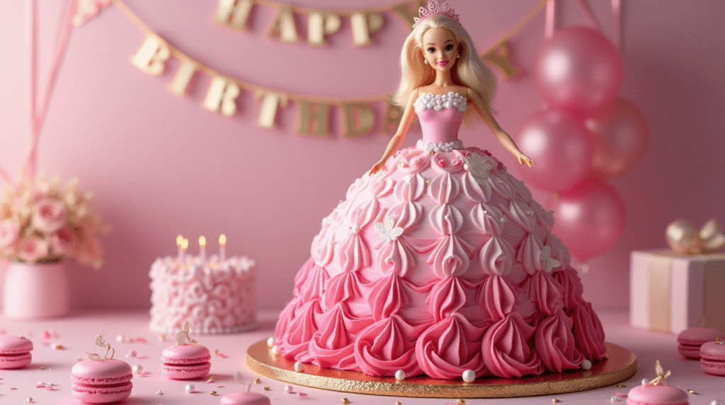 Gâteau Barbie : Comment le Réaliser en 5 Étapes