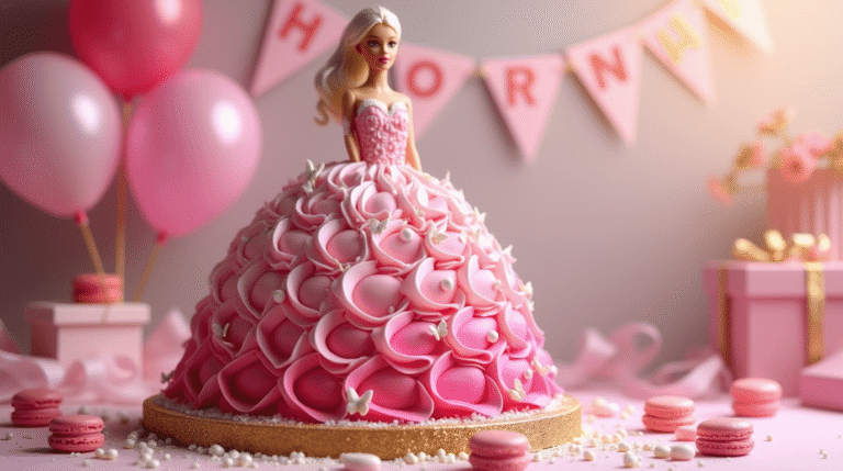Gâteau Barbie : Comment le Réaliser en 5 Étapes