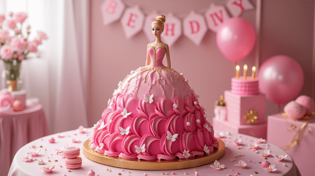 Gâteau Barbie : Comment le Réaliser en 5 Étapes