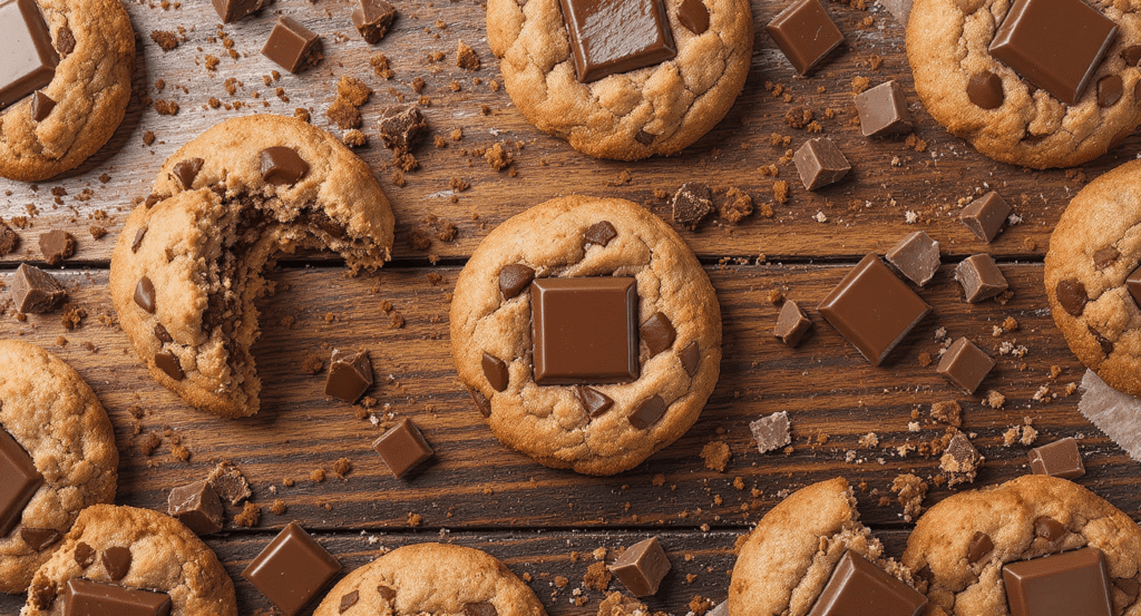 Cookies au beurre de cacahuète avec chocolat : 3 Ingrédients Secrets à Essayer