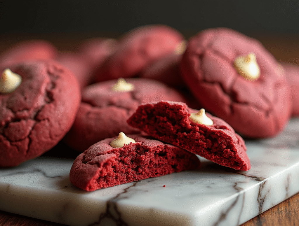 Cookies au red velvet : la meilleure recette en 20 minutes