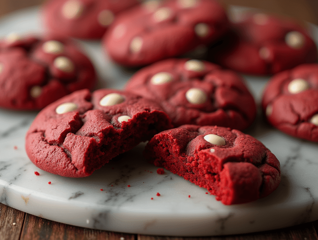 Cookies au red velvet : la meilleure recette en 20 minutes