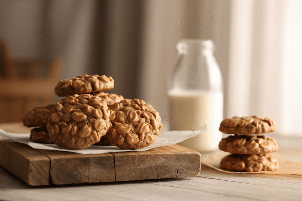 Biscuits sans cuisson: 3 Ingrédients Seulement