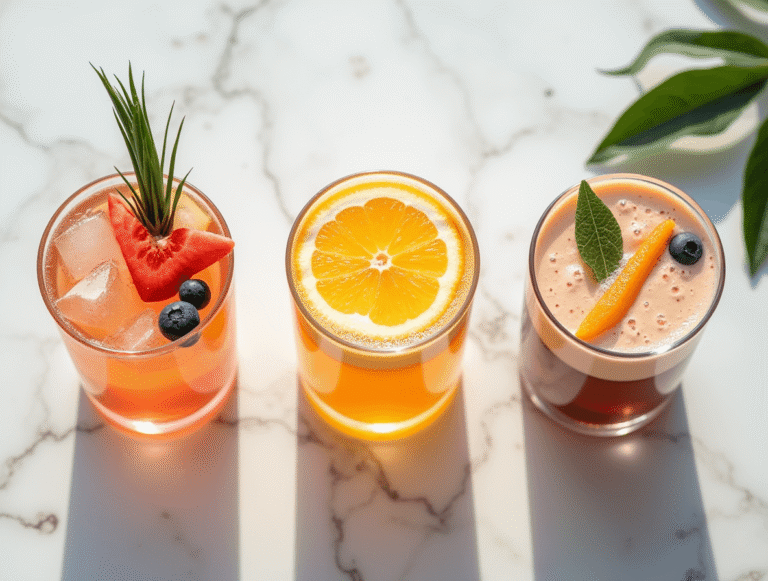 L'esthétique des boissons : 3 styles tendance