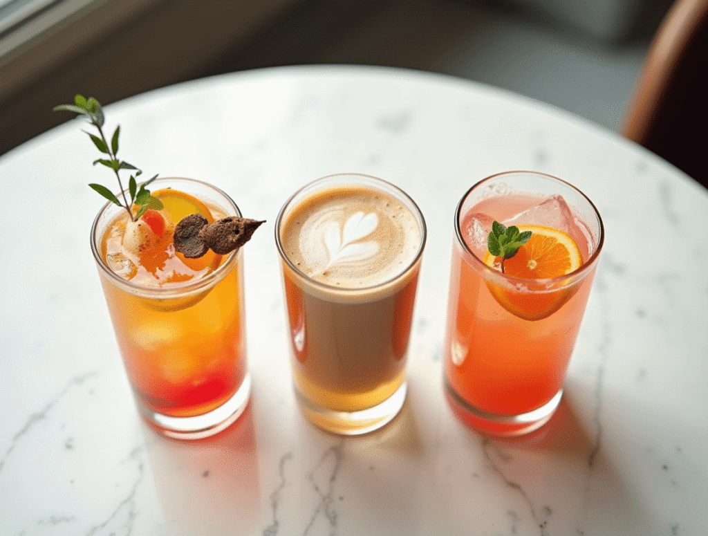 L'esthétique des boissons : 3 styles tendance