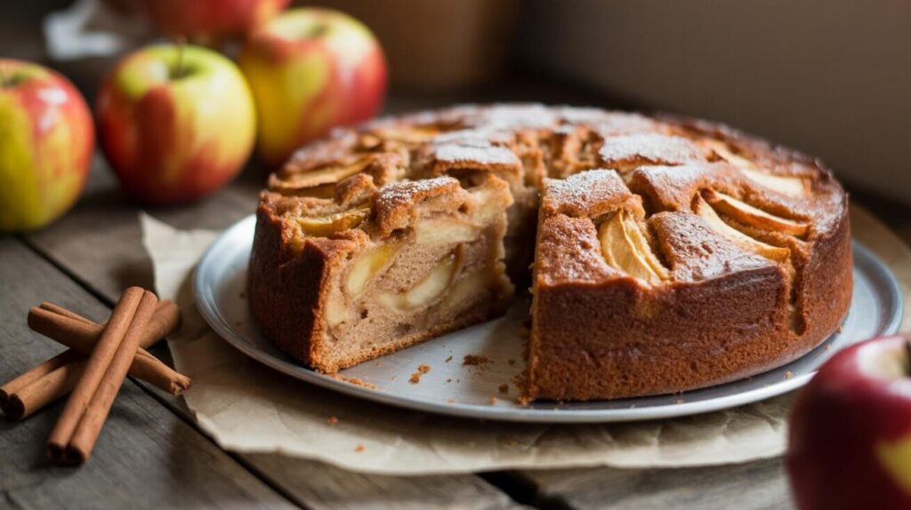 Gâteau aux pommes santé : La recette facile en 5 ingrédients