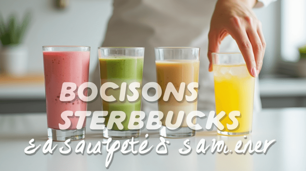 Boissons Starbucks saines : 4 Recettes Maison à Essayer