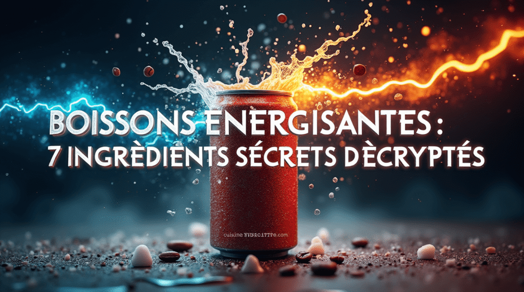 Boissons énergisantes : 7 Ingrédients Secrets Décryptés