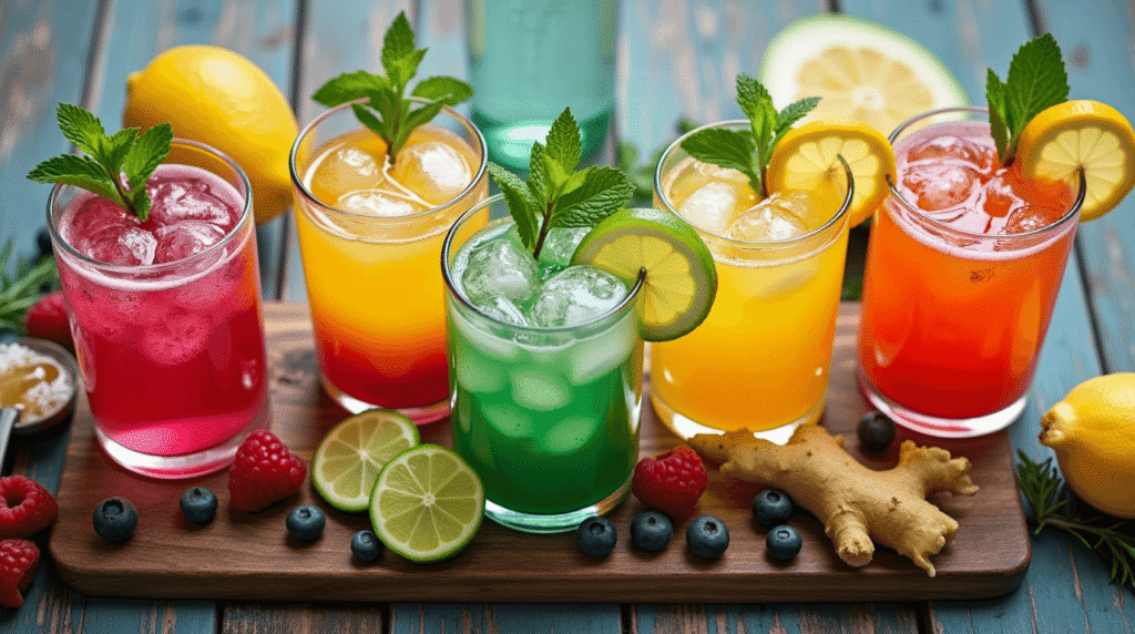 Boissons gazeuses : 5 Recettes Maison Désaltérantes