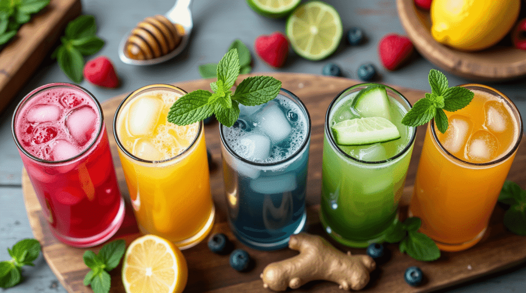 Boissons gazeuses : 5 Recettes Maison Désaltérantes
