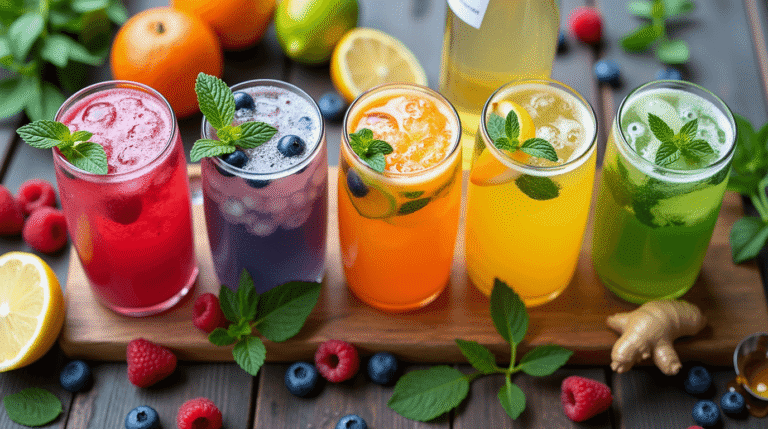 Boissons gazeuses : 5 Recettes Maison Désaltérantes
