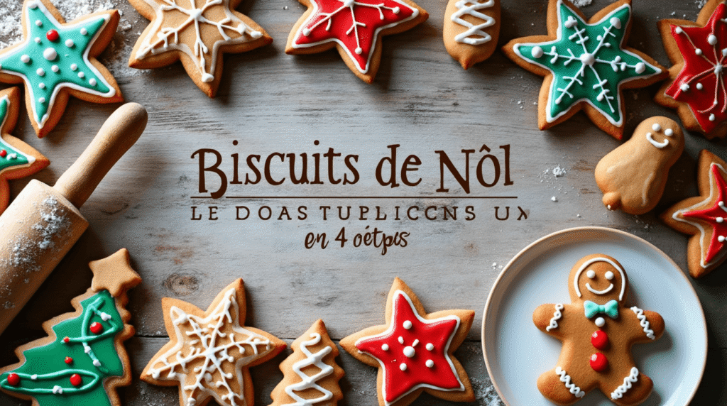 Biscuits de Noël personnalisés : Le Guide Ultime en 4 Étapes