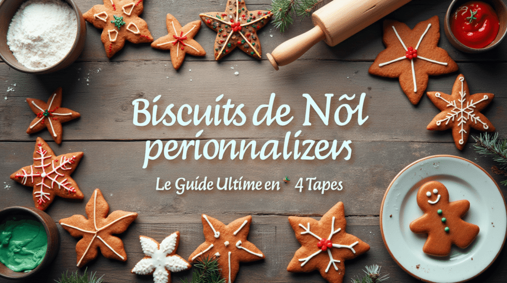 Biscuits de Noël personnalisés : Le Guide Ultime en 4 Étapes