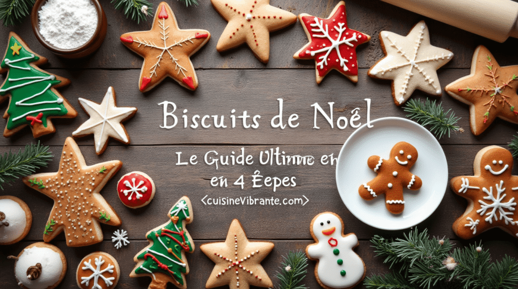 Biscuits de Noël personnalisés : Le Guide Ultime en 4 Étapes
