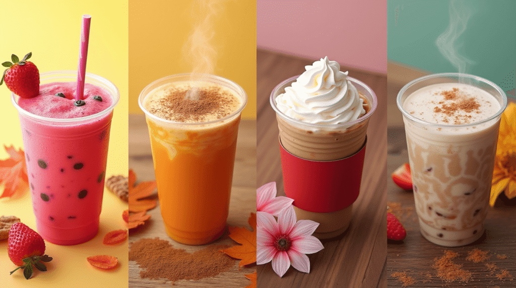 Boissons Dunkin' Donuts: 4 styles pour chaque saison
