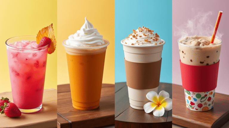 Boissons Dunkin' Donuts: 4 styles pour chaque saison