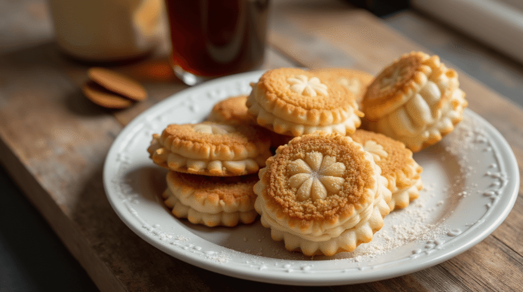 biscuits aux papillons de beurre de cacahuète