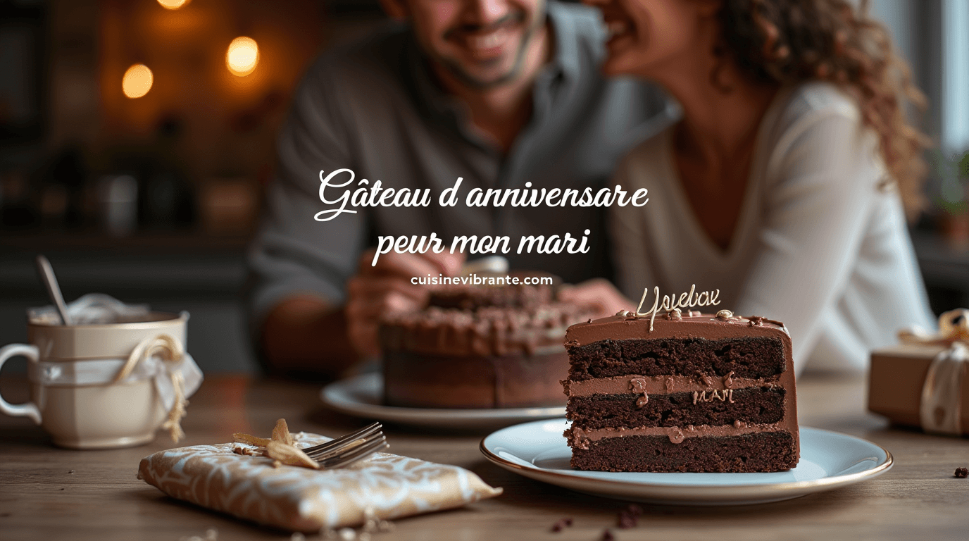 Gâteau d'anniversaire pour mon mari : Notre Meilleure Recette en 30 Min