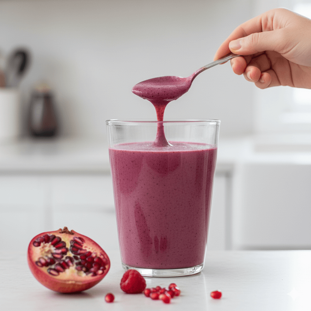 Jus de grenade : La recette du smoothie énergie en 5 min