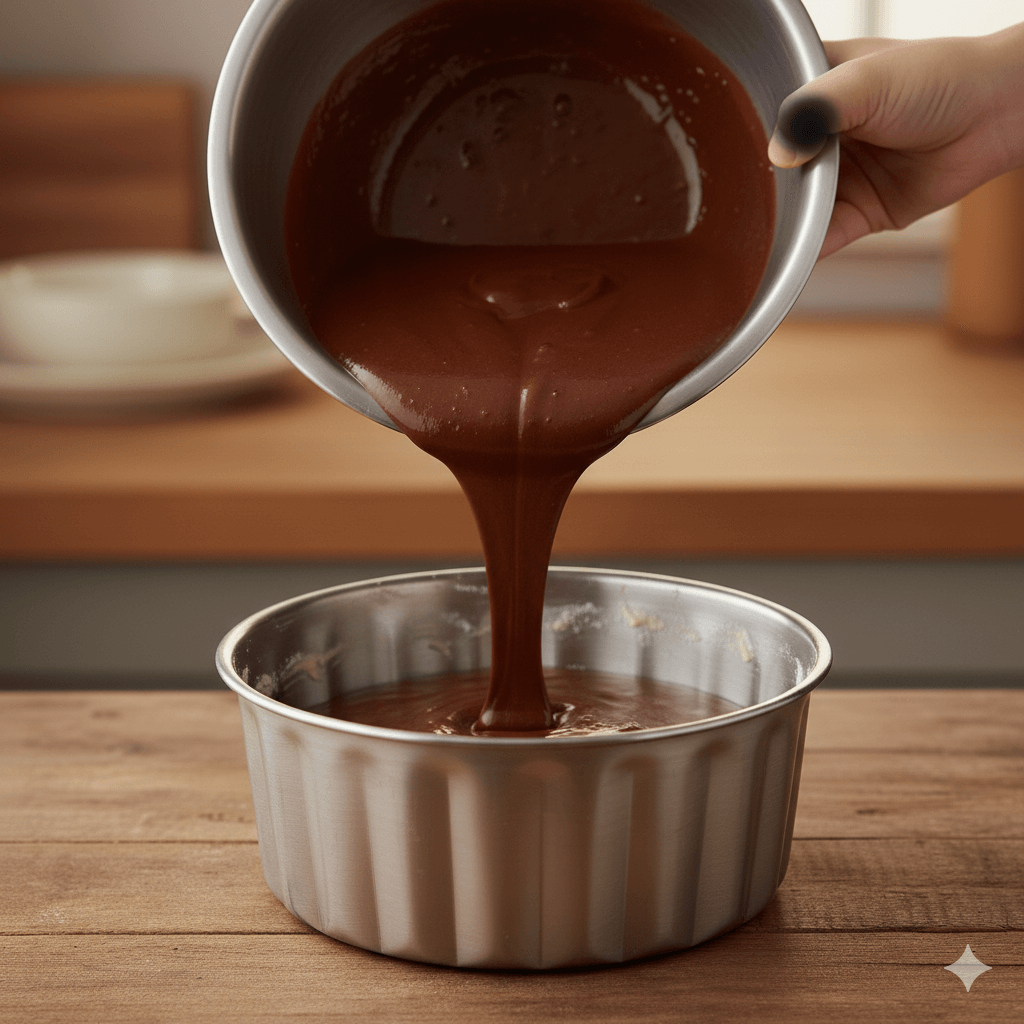 Gateau au Chocolat : 1 Moule, 4 Étapes, C'est Fini