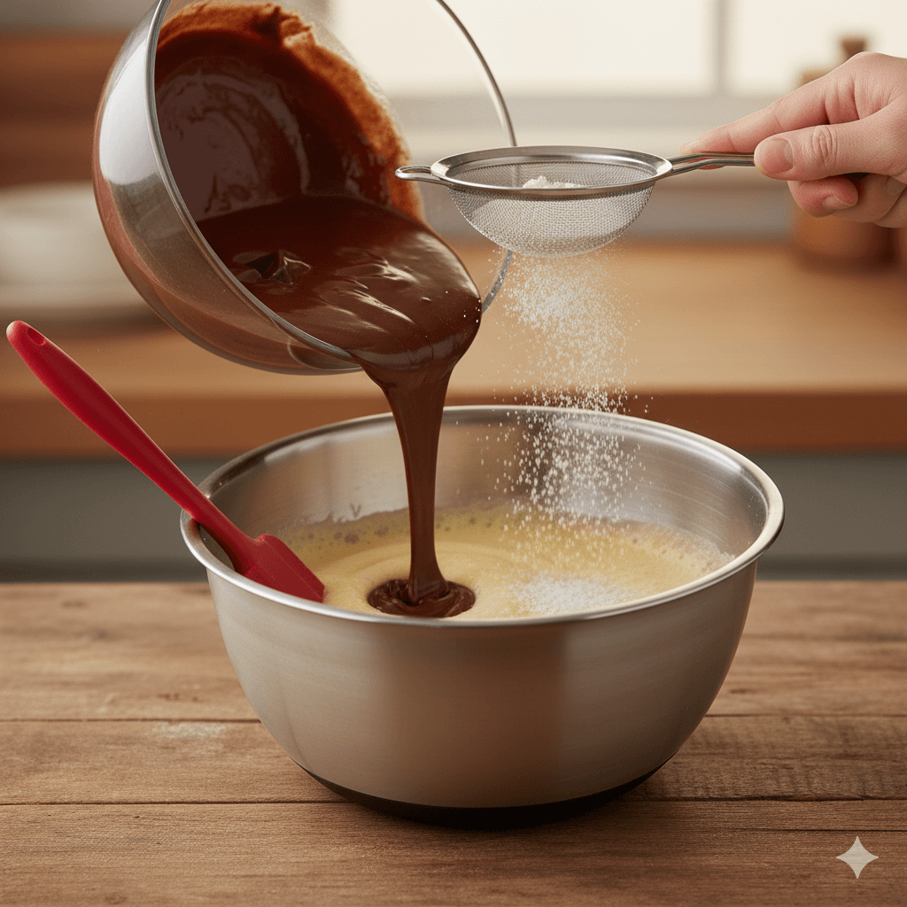 Gateau au Chocolat : 1 Moule, 4 Étapes, C'est Fini