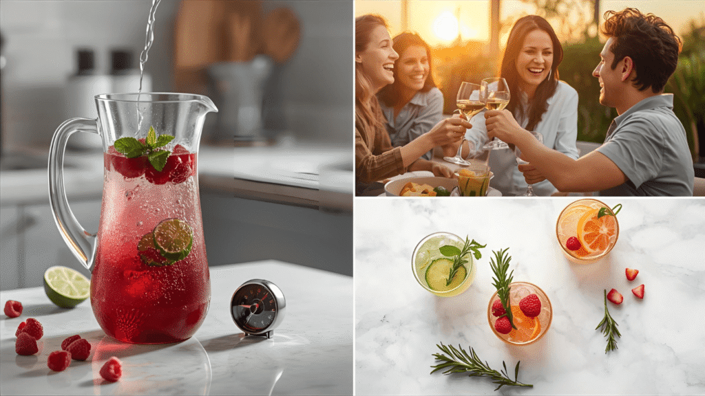 Apéritif sans alcool : 3 recettes express en 5 minutes