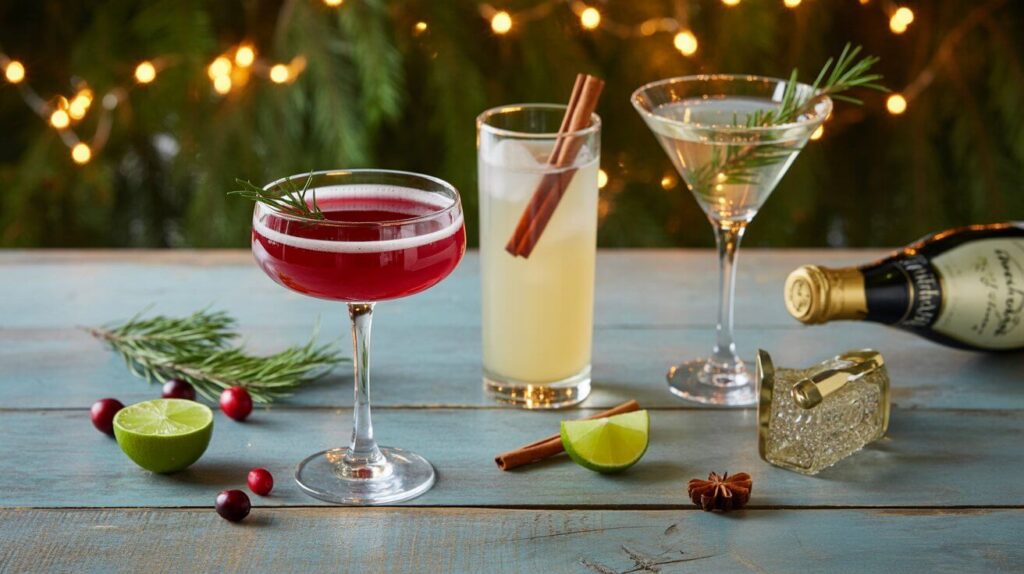 Cocktail de Noël : 3 Recettes Faciles pour Votre Fête