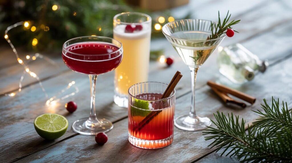 Cocktail de Noël : 3 Recettes Faciles pour Votre Fête