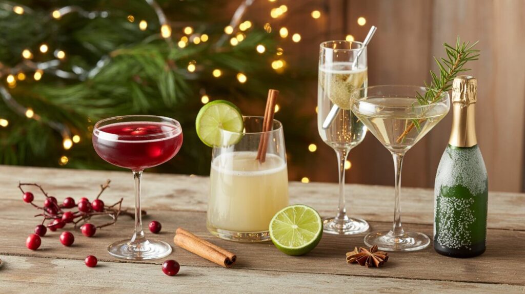 Cocktail de Noël : 3 Recettes Faciles pour Votre Fête