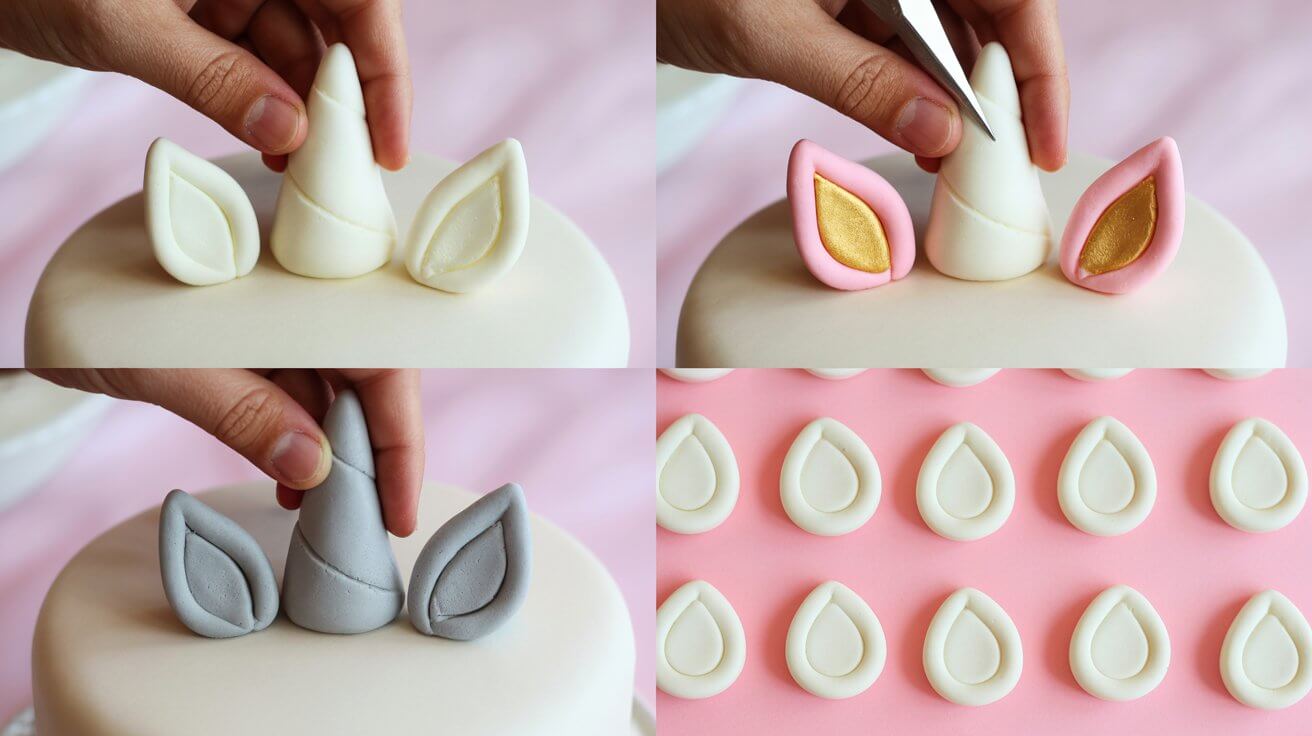 Gâteau Licorne : 4 Étapes pour des Oreilles et Sabots Parfaits