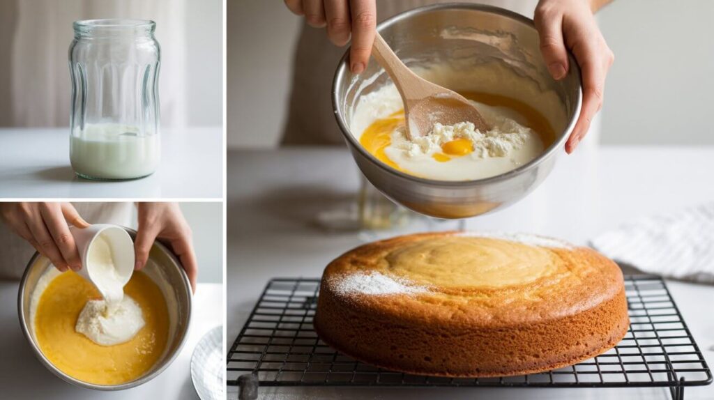 Dessert Rapide : Le Meilleur Gâteau Yaourt en 4 Étapes