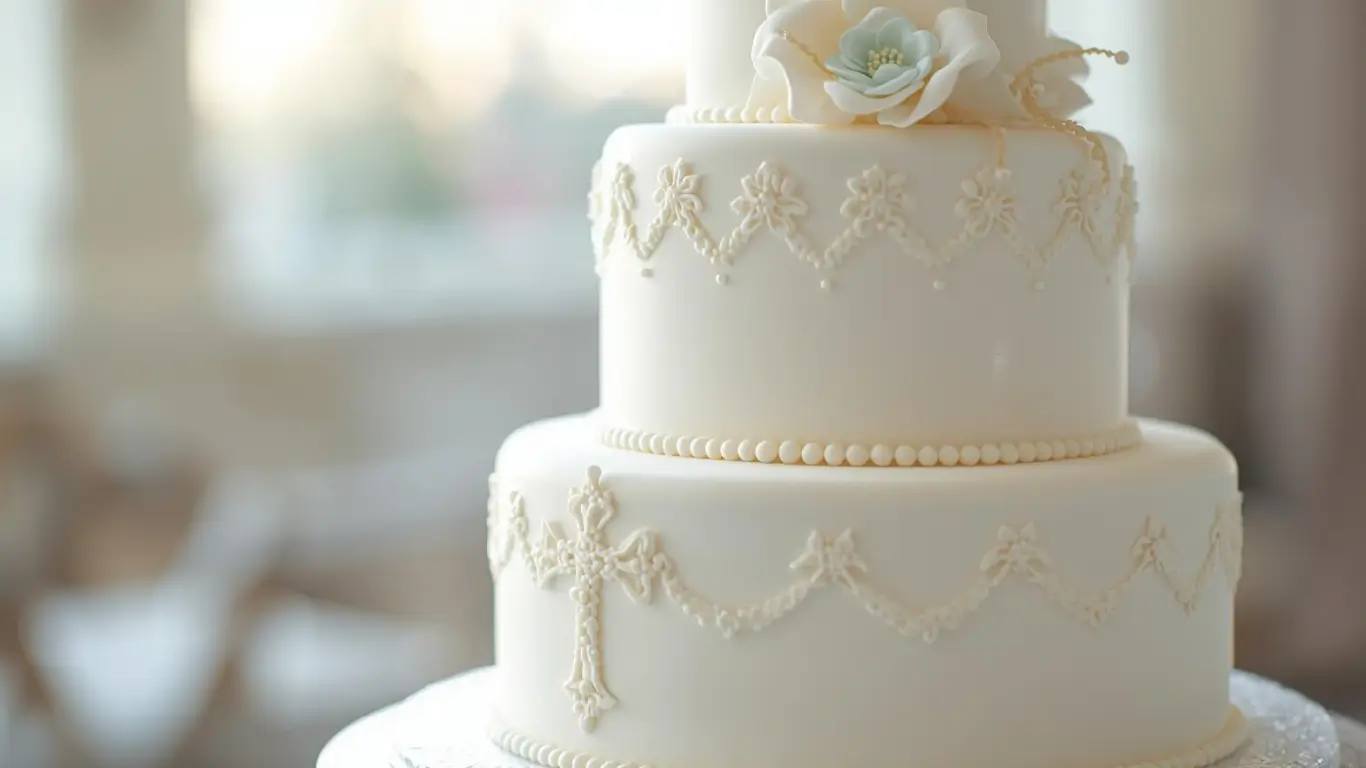 Comment réaliser un gâteau de baptême en 3 étapes faciles