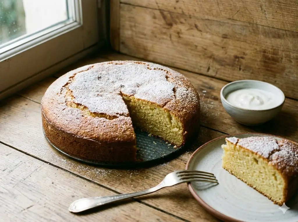 Gâteau au yaourt moelleux de grand-mère en 5 minutes chrono