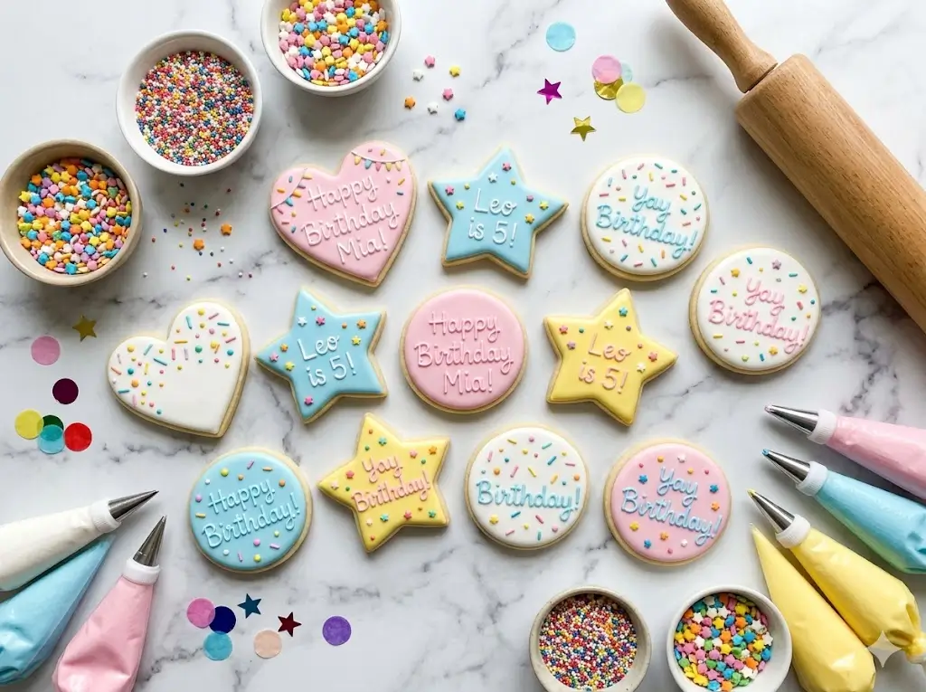 Biscuits personnalisés anniversaire : 4 erreurs à éviter