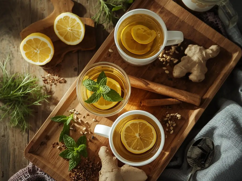 Thé minceur ventre plat : 3 recettes à boire le soir