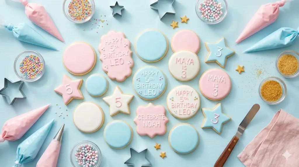 Biscuits personnalisés anniversaire : 4 erreurs à éviter