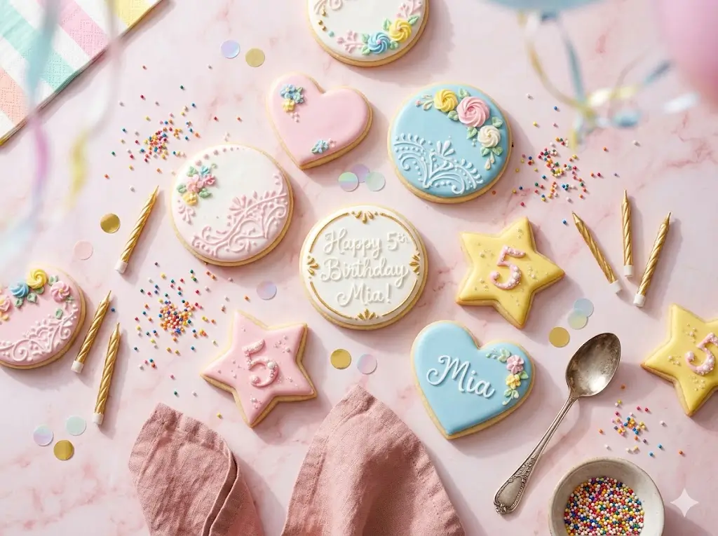 Biscuits personnalisés anniversaire : 4 erreurs à éviter