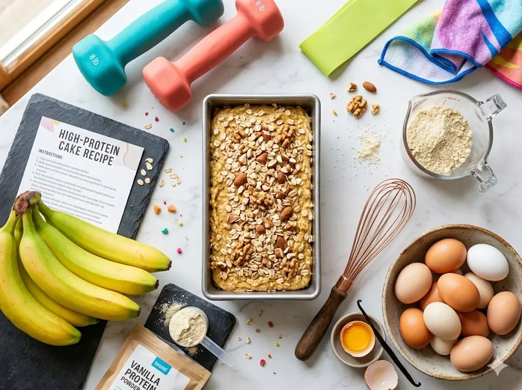 Comment Faire un Gâteau Protéine Moelleux