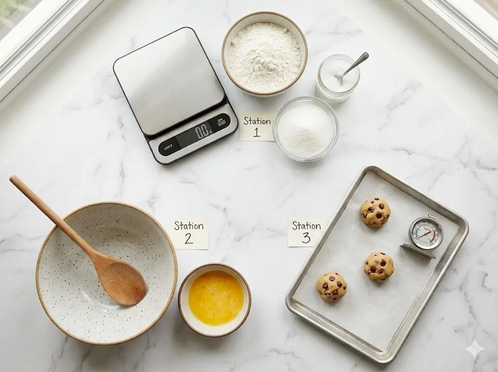 Techniques de Base en Pâtisserie : Peser, Mélanger, Cuire