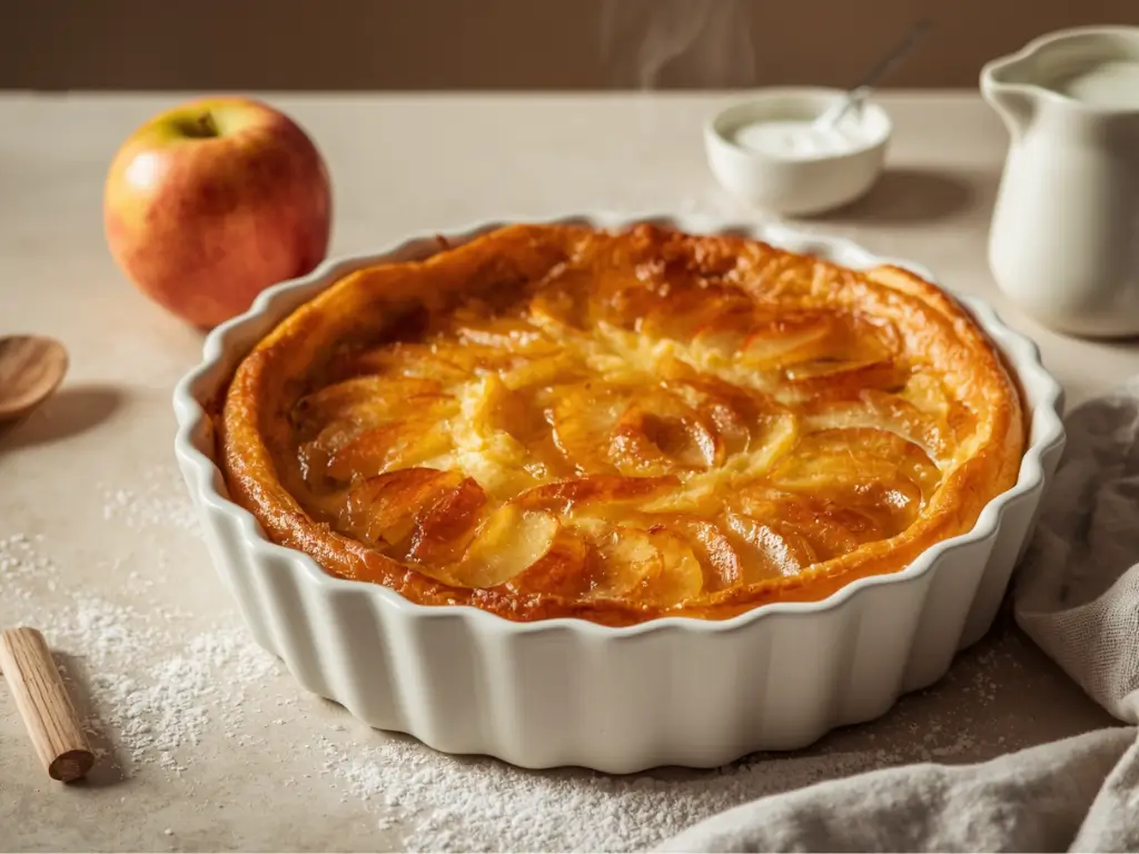 Clafoutis aux pommes : meilleure recette en 4 étapes