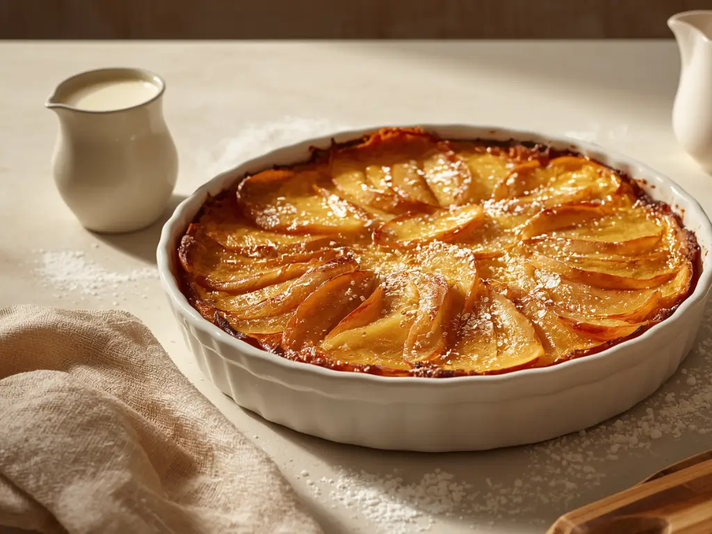 Clafoutis aux pommes : meilleure recette en 4 étapes
