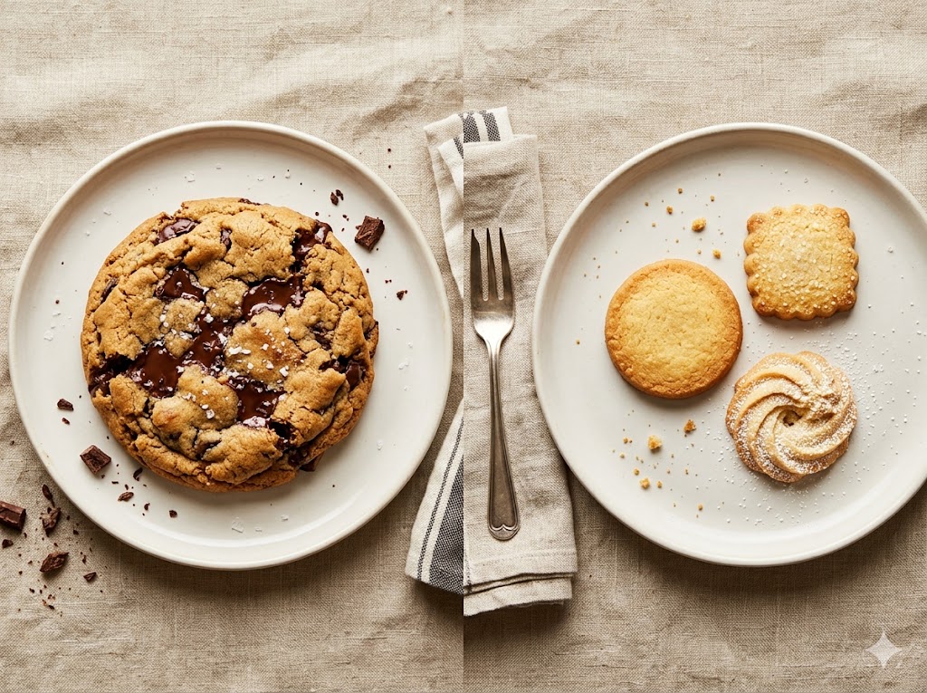 Cookies Américains vs. Biscuits Européens : Quelles Différences ?